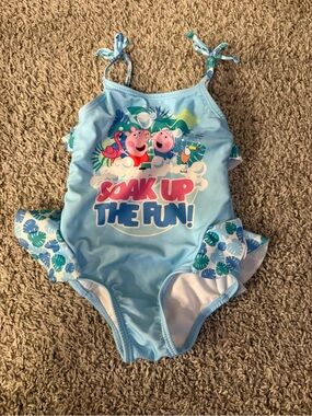 🐽 Baby Girls’ Peppa Pig Swimsuit 🐽